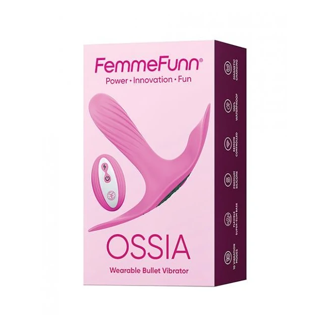 Femme Funn Ossia Wearable Vibrator - Dark - Experience the Femme Funn Ossia Wearable Vibrator