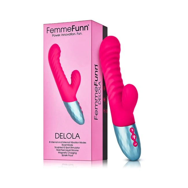 Femmefunn Delola Rabbit Vibrator - Vibration Modes