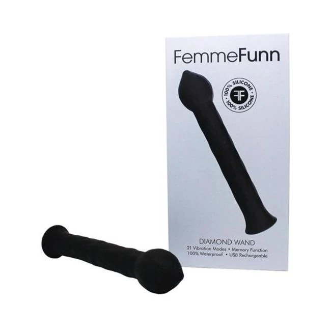 Femmefunn Diamond Wand Vibrator - How It Feels