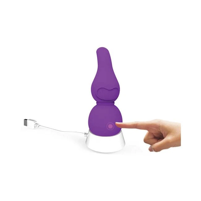 Femmefunn Funn Buddies Stubby Massager Purple - Vibration Modes
