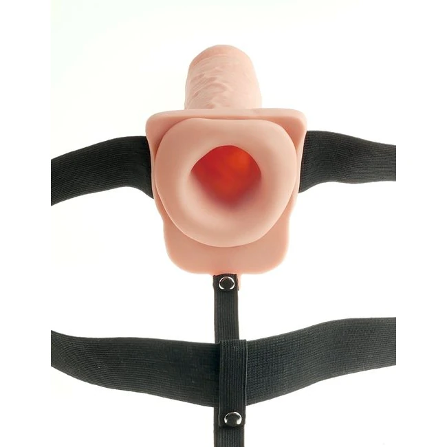 Fetish Fantasy Hollow Rechargeable Strap-on - Additional Features