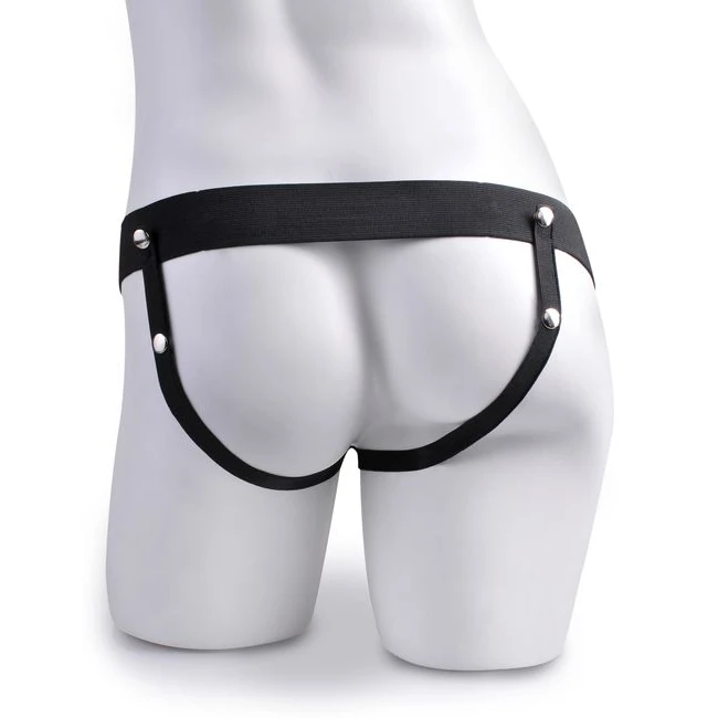 Fetish Fantasy Hollow Squirting Strap-on W/ Balls - Size, Fit & Compatibility