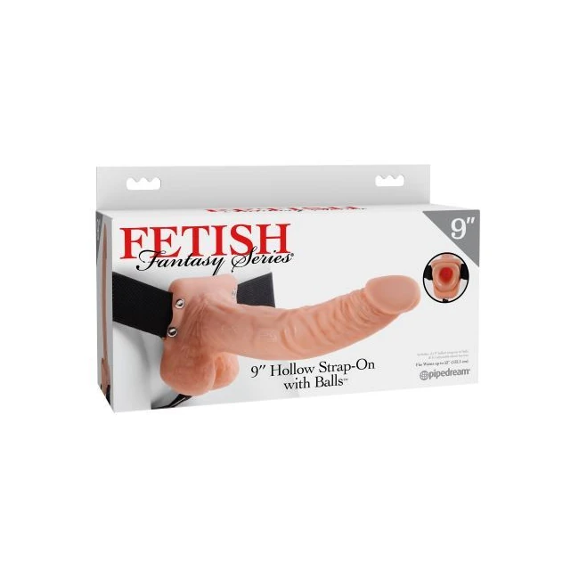 Fetish Fantasy Hollow Strap on Flesh - Material Feel & Safety