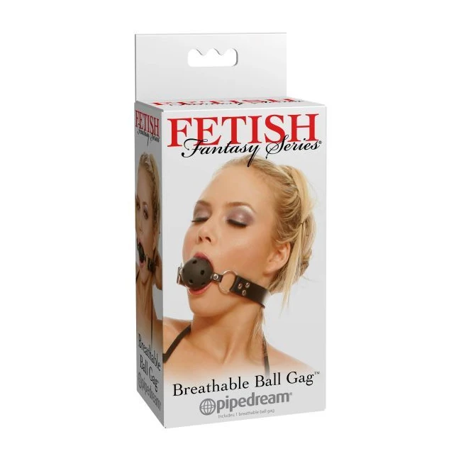 Fetish Fantasy Breathable Ball Gag W/ Adjustable Strap - Comfort & Fit