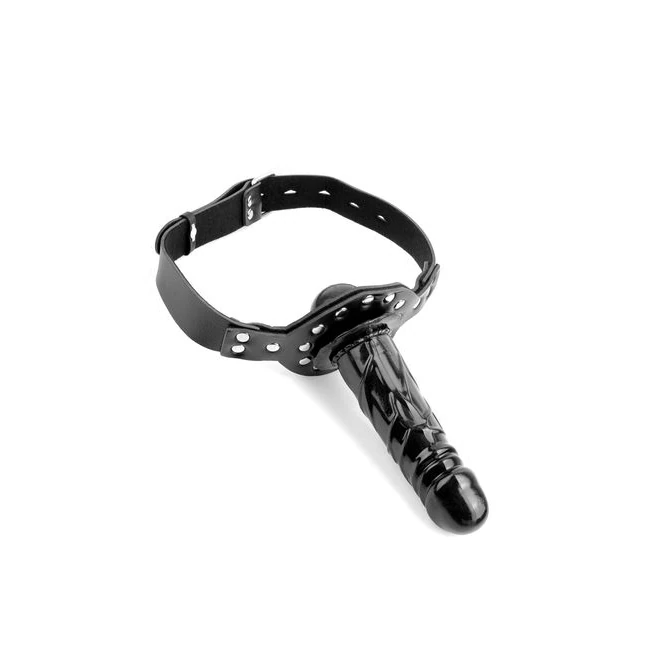 Fetish Fantasy Deluxe Ball Gag W/dildo - Usage & Care
