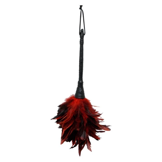 Fetish Fantasy Frisky Feather Duster - Handle, Size & Specifications