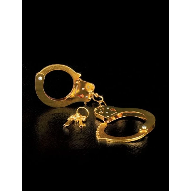 Fetish Fantasy Gold Metal Cuffs - Hardware & Fasteners