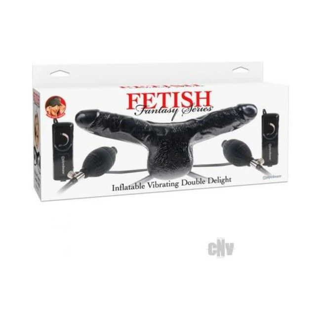 Fetish Fantasy Inflatable Vibrating Double Delight - Shape & Texture