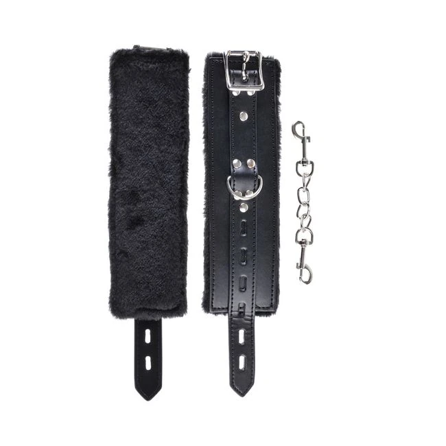 Fetish Fantasy Limited Edition Cumfy Cuffs Black - Build & Quality
