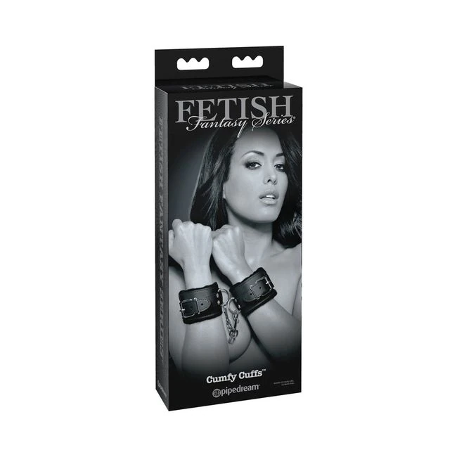 Fetish Fantasy Limited Edition Cumfy Cuffs Black - Hardware & Fasteners