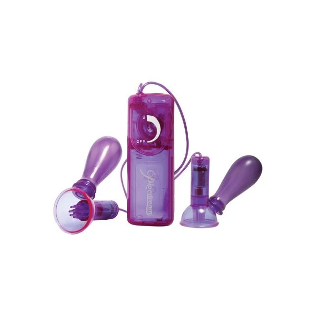 Fetish Fantasy Nipple Pumps Vibrating - Overview of the Fetish Fantasy Vibrating Nipple Pumps