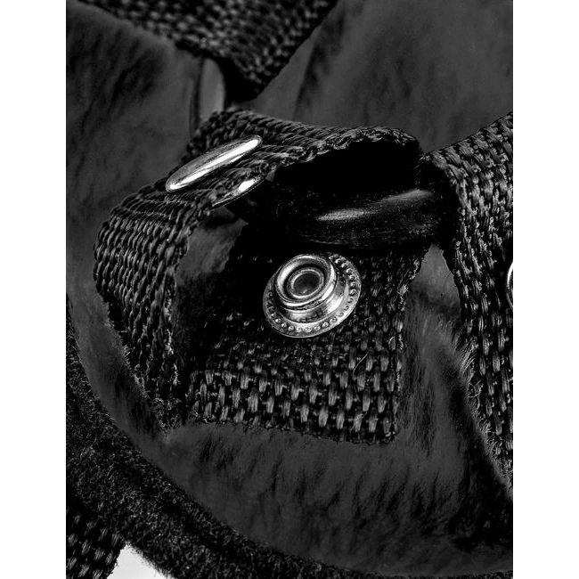 Fetish Fantasy Plush Harness Vibrating - Size & Fit