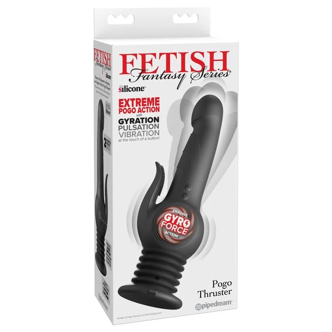 Fetish Fantasy Pogo Thruster Black - Shape & Texture