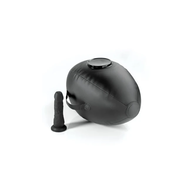 Fetish Fantasy S/ Body Dock Inflatable Love Ball Blk - Material Feel & Compatibility