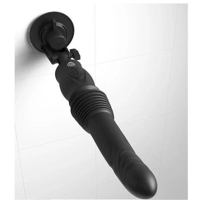 Fetish Fantasy Ultimate Silicone Thruster - Black - Material & Feel