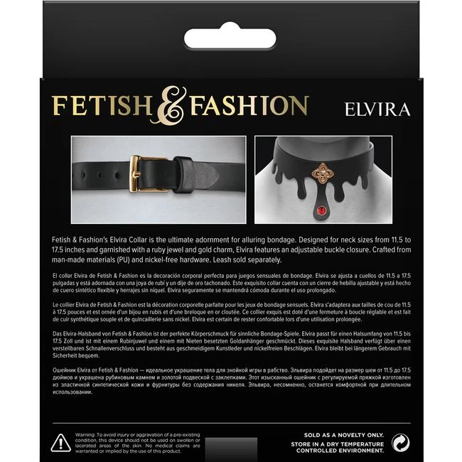 Fetish & Fashion Elvira Collar Black - What Is the Fetish & Fashion Elvira Collar Black?
