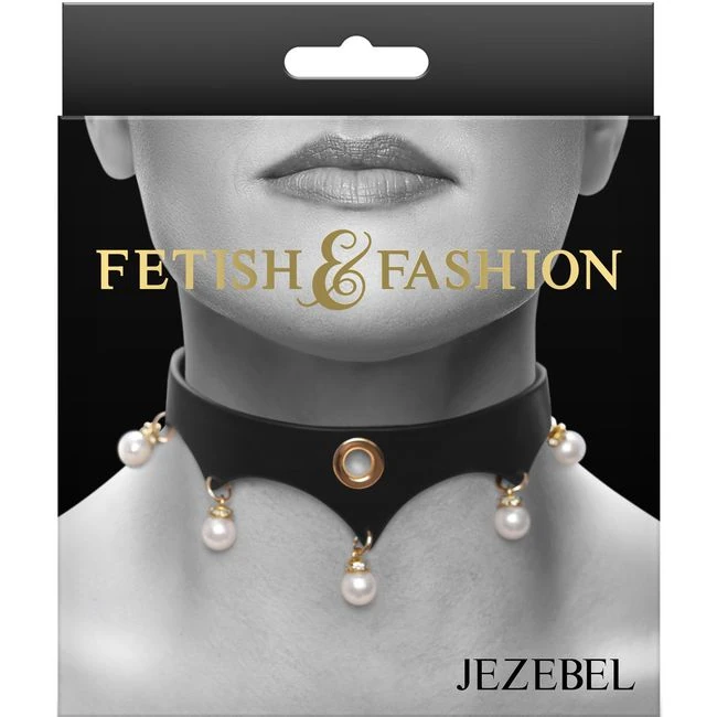 Fetish & Fashion Jezebel Collar Black - Material & Safety