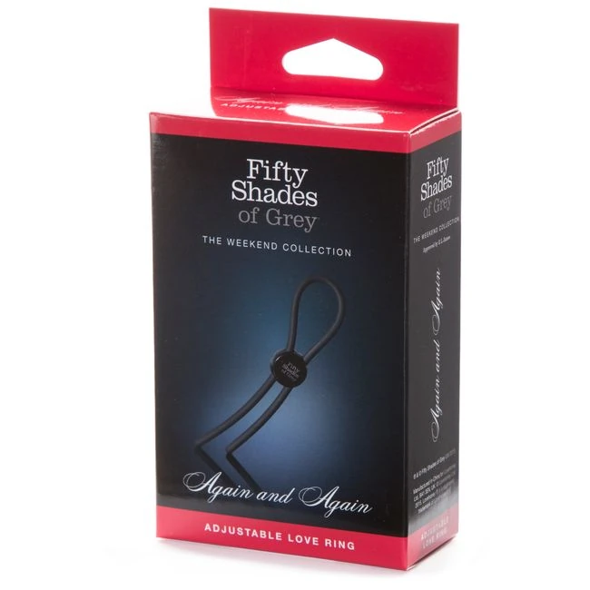Fifty Shade Again & Again Adj. Love Ring - Materials and Care