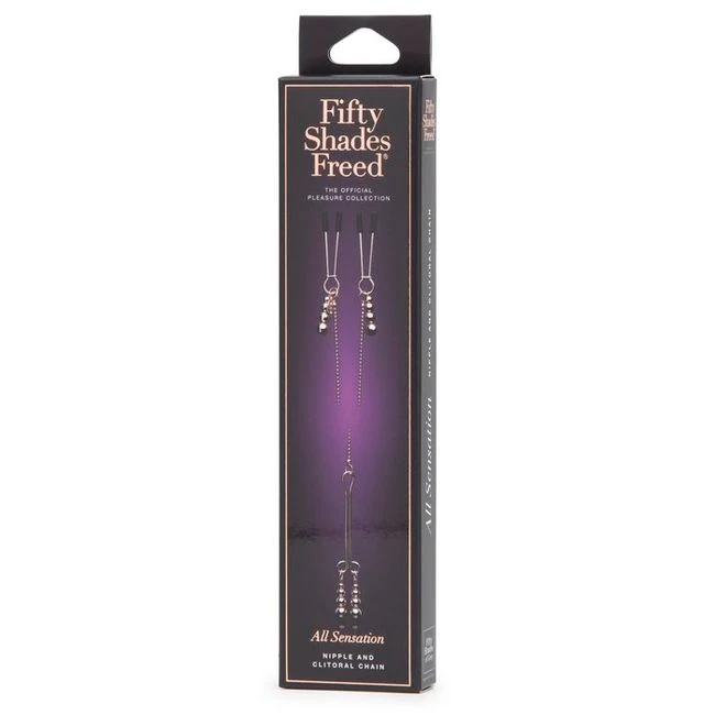 Fifty Shades Freed All Sensation Nipple & Clitoral Chain - Physical Experience and Sensation