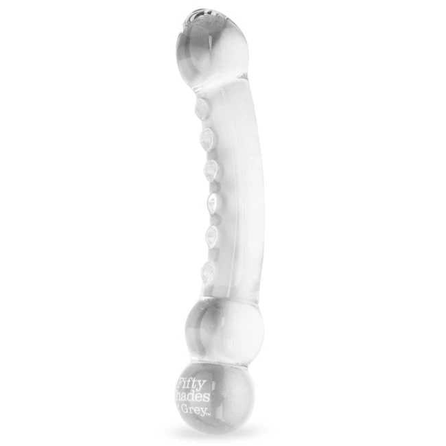 Fifty Shades Glass Massage Wand - How It Feels