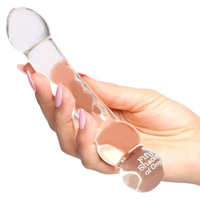 Fifty Shades Glass Massage Wand - Design & Specifications