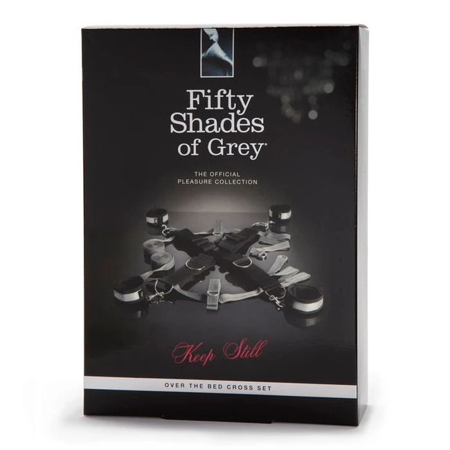 Fifty Shades Keep Still Over the Bed Cross Restraint Silver - Additional Features