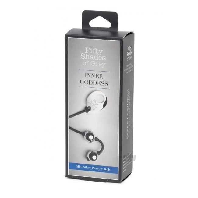 Fifty Shades of Grey Inner Goddess Mini Silver Pleasure Balls 3oz - Key Details