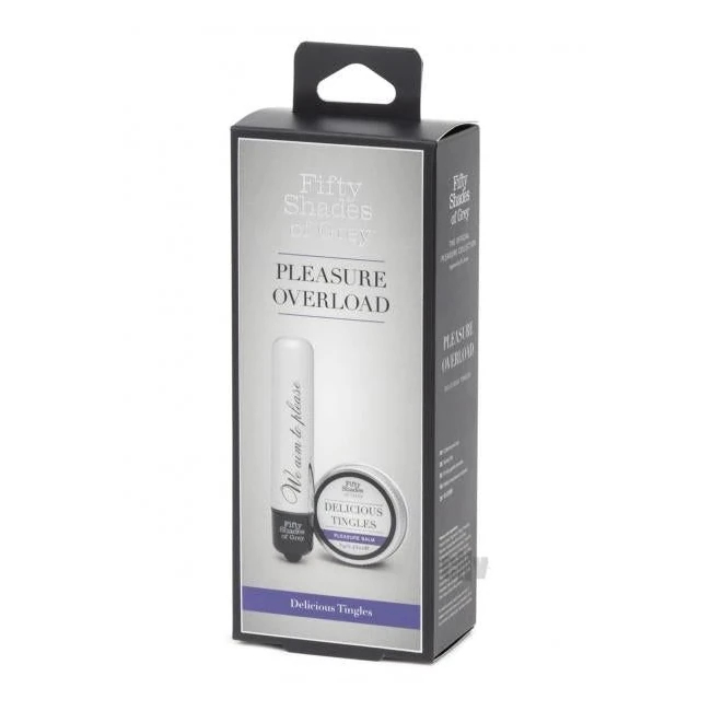 Fifty Shades of Grey Pleasure Overload Delicious Tingles Gift Set 2 Pieces - Key Details
