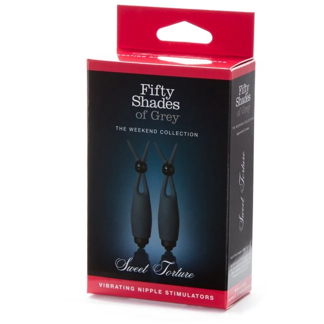 Fifty Shades Sweet Torture Vibrating Nipple Stimulators - Comfort & Fit