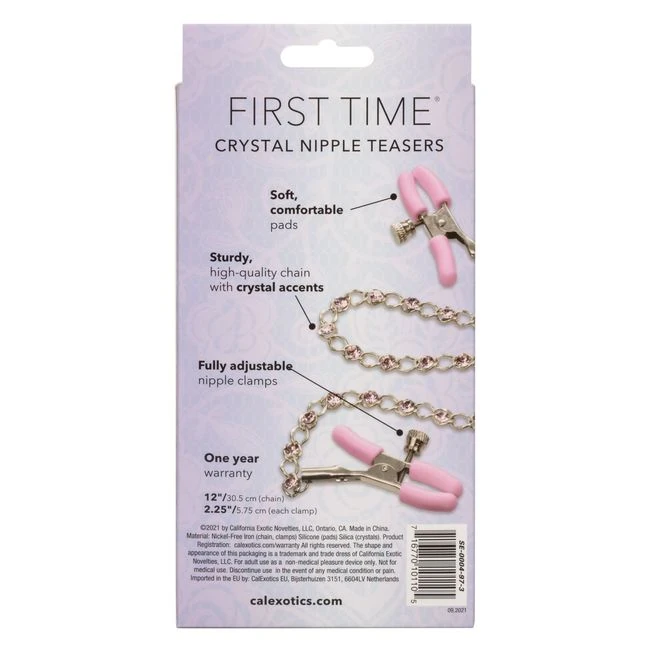 First Time Crystal Nipple Teasers - Comfort & Fit