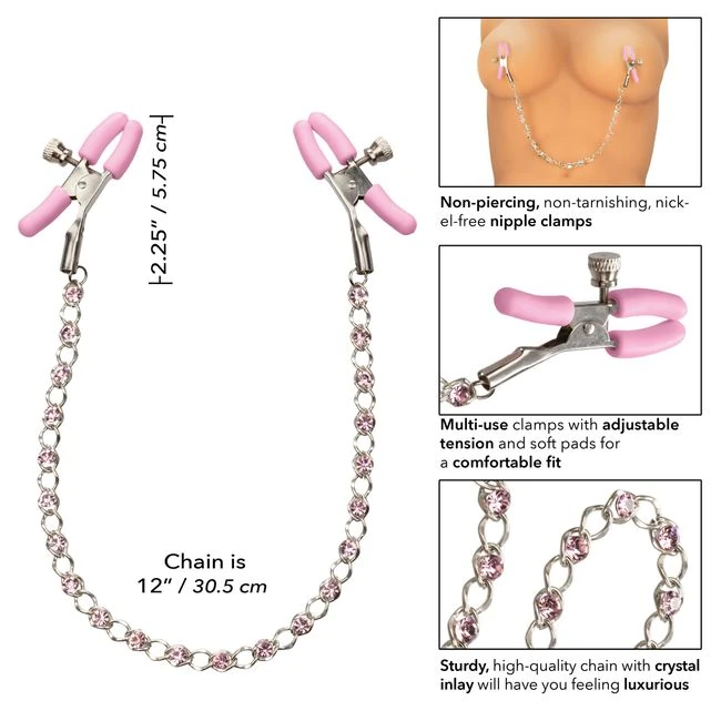 First Time Crystal Nipple Teasers - Product Specifications