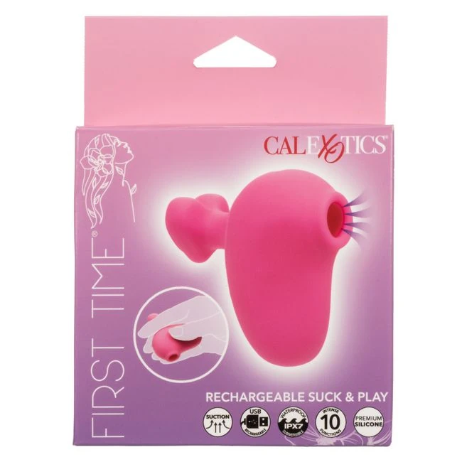 First Time Rechargeable Suck & Play - Vibration Modes and Sensations