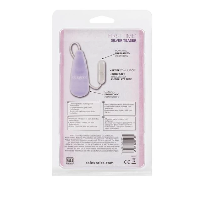 First Time Silver Teaser Purple - Vibration Modes and Sensations