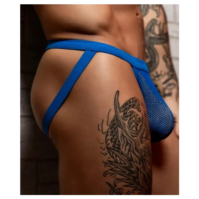 Fishnet 2.0 Jock Royal - A pouch for support with a close, body-hugging line