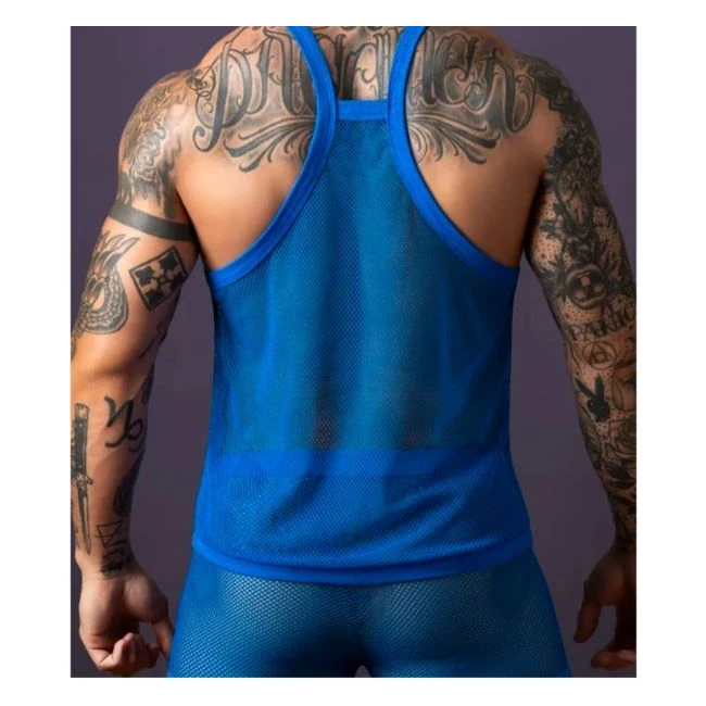 Fishnet 2.0 Tank Top - by Male Power Lingerie