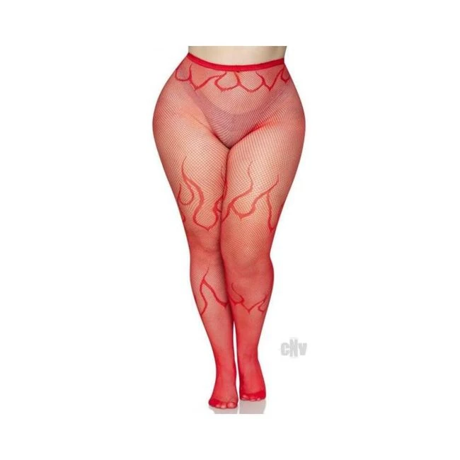 Flame Net Tights/2x - Build & Quality