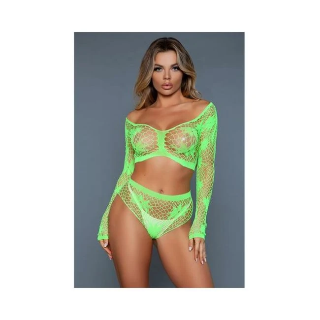Floral Delight Bodystocking - Fabric & Feel