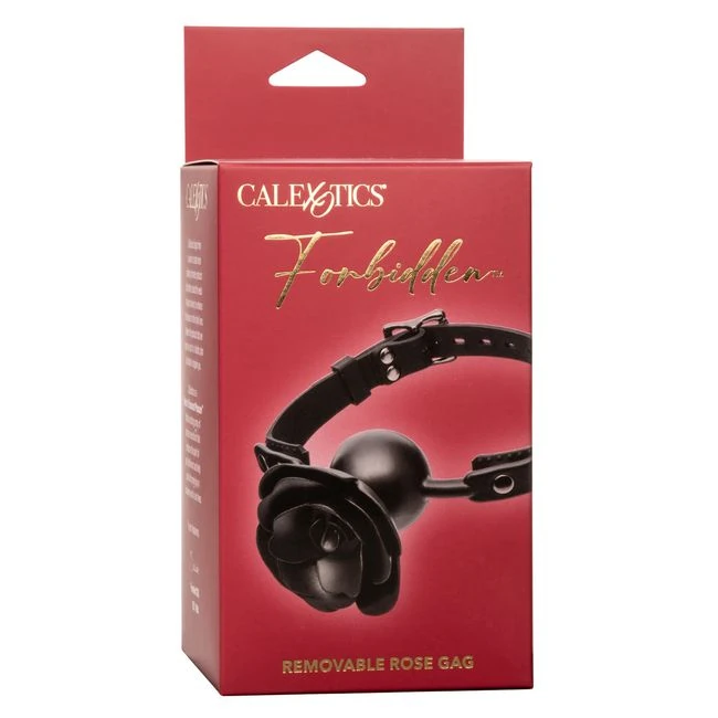 Forbidden Removable Rose Gag - Hardware & Fasteners