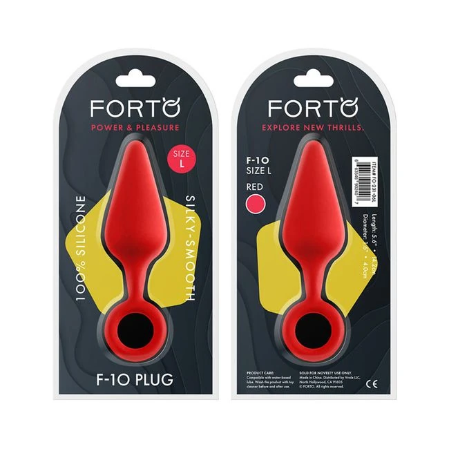 Forto F-10: Silicone Plug W/ Pull Ring - Material & Safety
