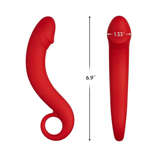 Forto F-19: Silicone Curve Prostate Plug - Shape & Comfort
