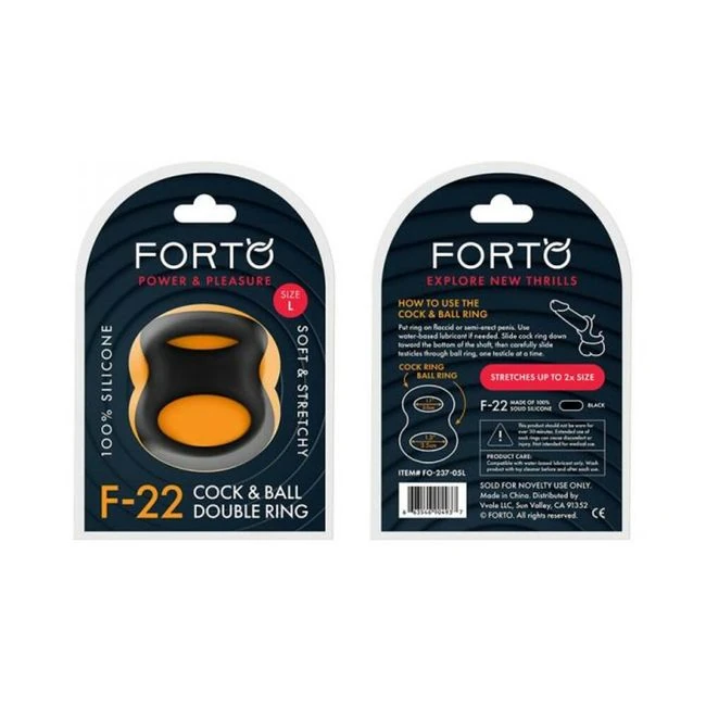 Forto F-22: Double Ring Liquid Silicone - Specifications