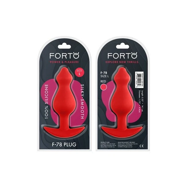 Forto F-78 Pointee Plug - Material & Safety