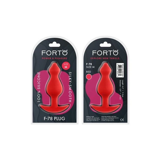 Forto F-78 Pointee Plug - Shape & Comfort