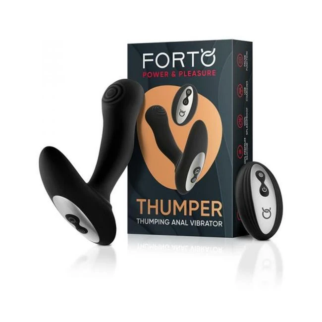Forto Thumping Anal Vibrator - How It Feels