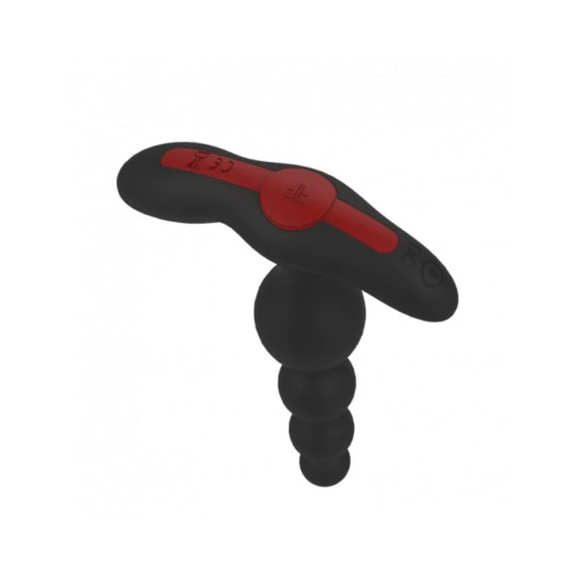 Forto Vibrating Anal Beads Black - Material & Safety