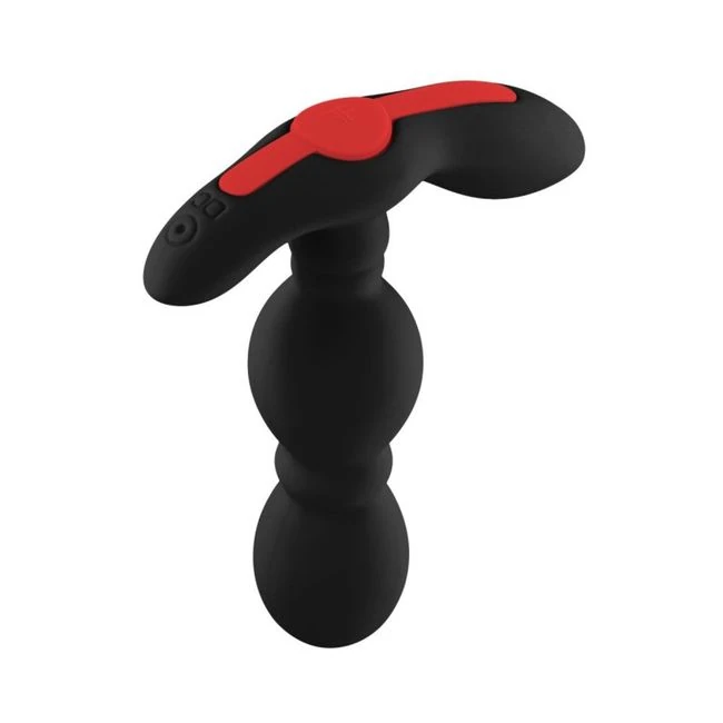 Forto Vibrating Anal Plug Black - Shape & Comfort