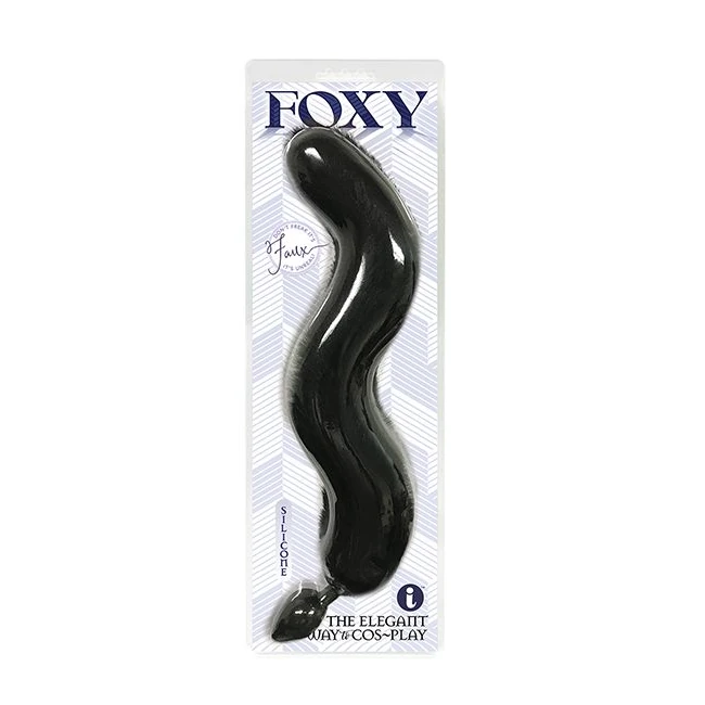 Foxy Tail Silicone Butt Plug - Shape & Comfort
