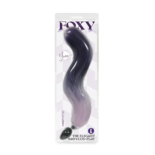 Foxy Tail Silicone Butt Plug - Foxy Tail Silicone Butt Plug by Icon Brands