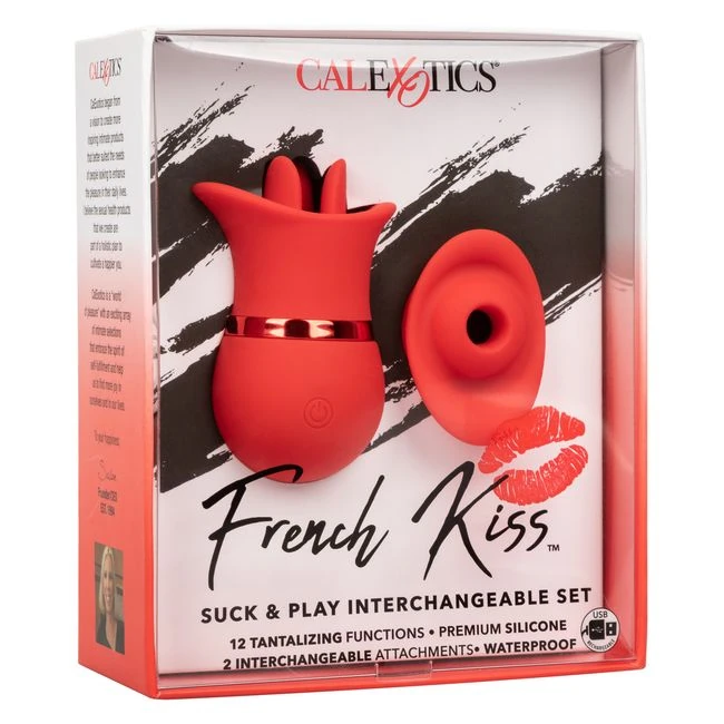 French Kiss Suck & Play Set - Experience the French Kiss Suck & Play Set
