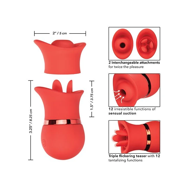 French Kiss Suck & Play Set - Materials & Specifications
